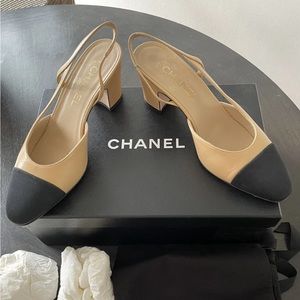 Chanel Slingbacks 37.5